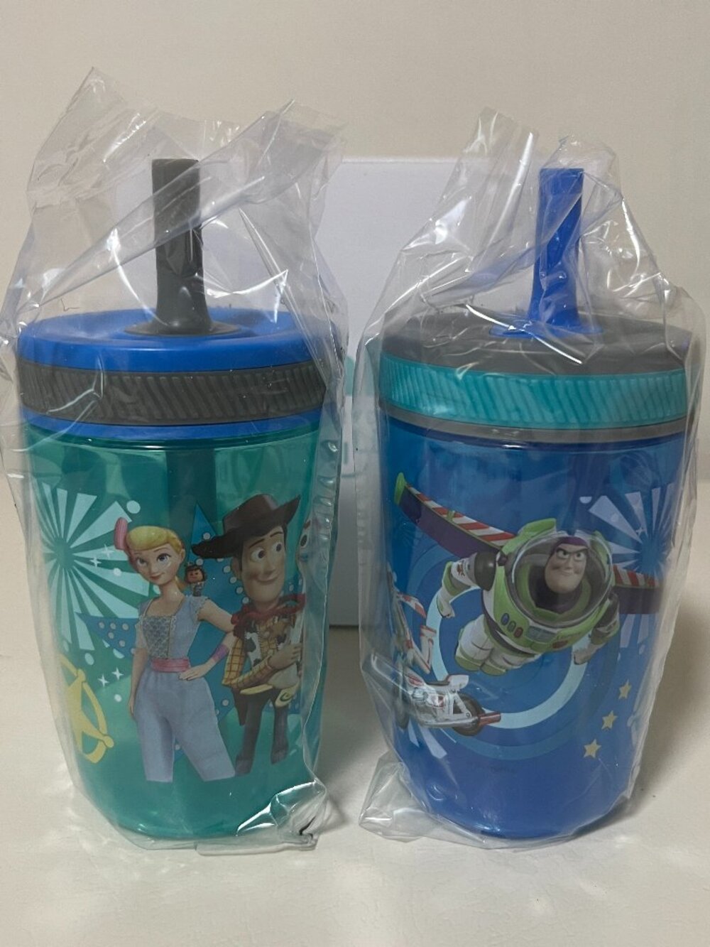 Zak Designs Toy Story 15oz Kelso Tumbler Set (Woody & Buzz 2-Pack)